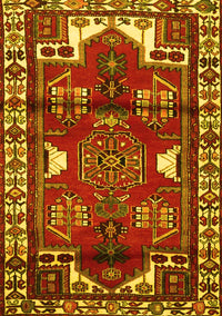 Persian Yellow Traditional Rug, tr4472yw