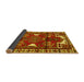 Sideview of Persian Yellow Traditional Rug, tr4472yw