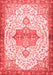 Medallion Red Traditional Area Rugs