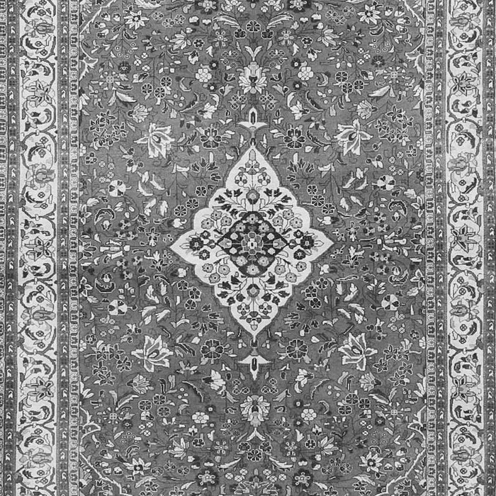 Medallion Gray Traditional Rug, tr4475gry