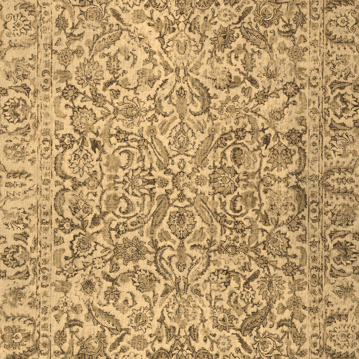 Machine Washable Persian Brown Traditional Rug, wshtr4476brn
