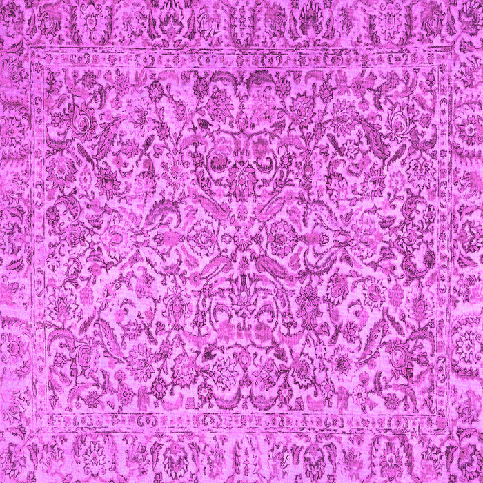 Square Persian Pink Traditional Rug, tr4476pnk