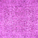Square Persian Pink Traditional Rug, tr4476pnk