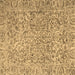 Square Persian Brown Traditional Rug, tr4476brn