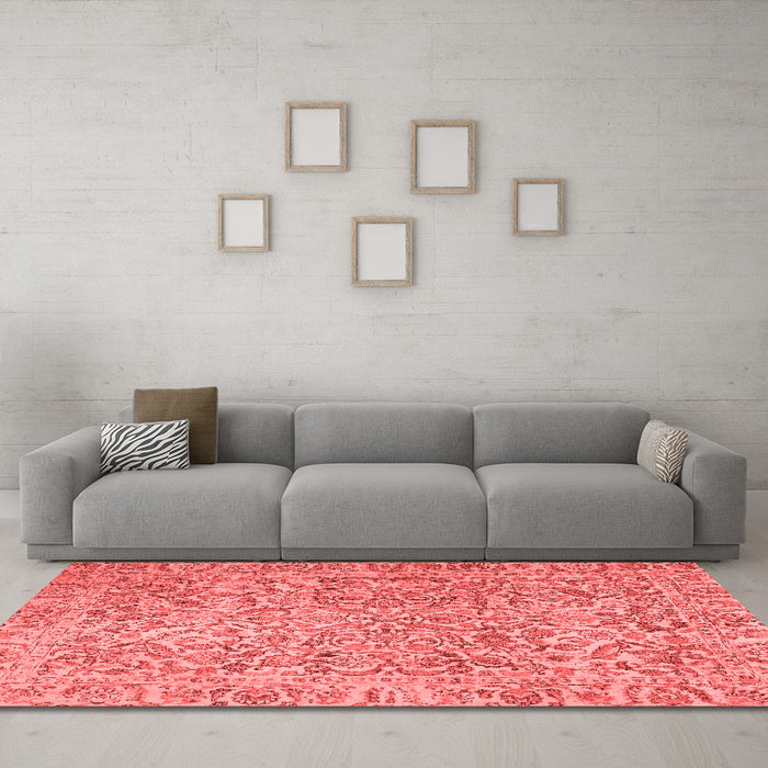 Traditional Red Washable Rugs