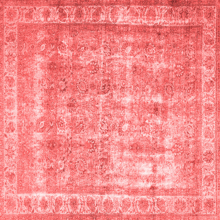 Machine Washable Persian Red Traditional Rug, wshtr4477red