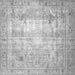 Serging Thickness of Persian Gray Traditional Rug, tr4478gry
