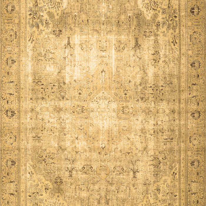Machine Washable Persian Brown Traditional Rug, wshtr4478brn