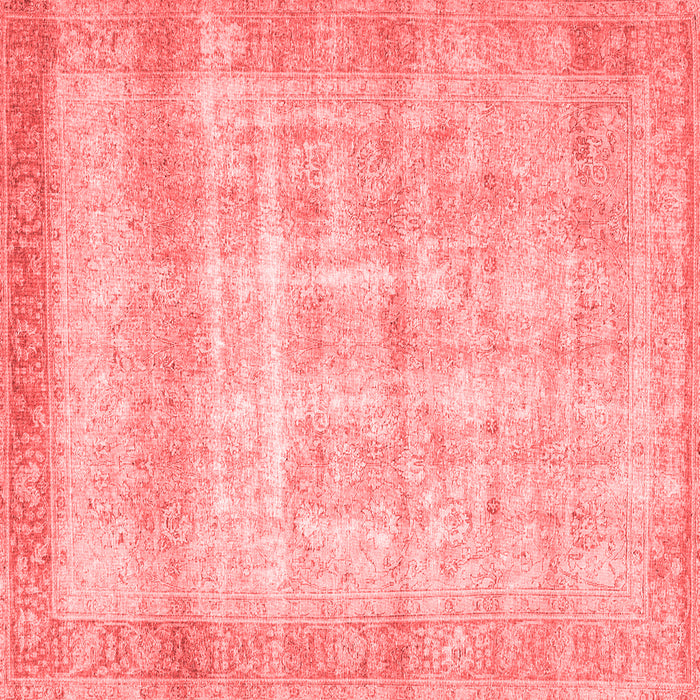 Machine Washable Persian Red Traditional Rug, wshtr4479red