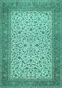 Persian Turquoise Traditional Rug, tr447turq