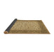 Sideview of Persian Brown Traditional Rug, tr447brn
