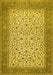 Persian Yellow Traditional Rug, tr447yw