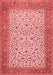Persian Red Traditional Area Rugs