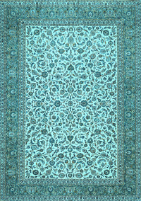 Persian Light Blue Traditional Rug, tr447lblu