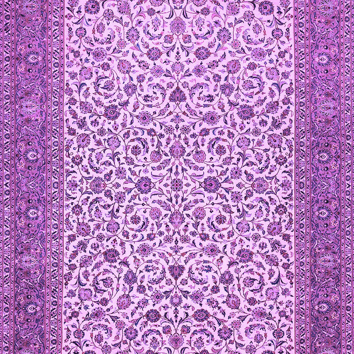 Machine Washable Persian Purple Traditional Area Rugs, wshtr447pur