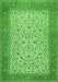 Persian Green Traditional Rug, tr447grn