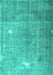 Persian Turquoise Traditional Rug, tr4480turq