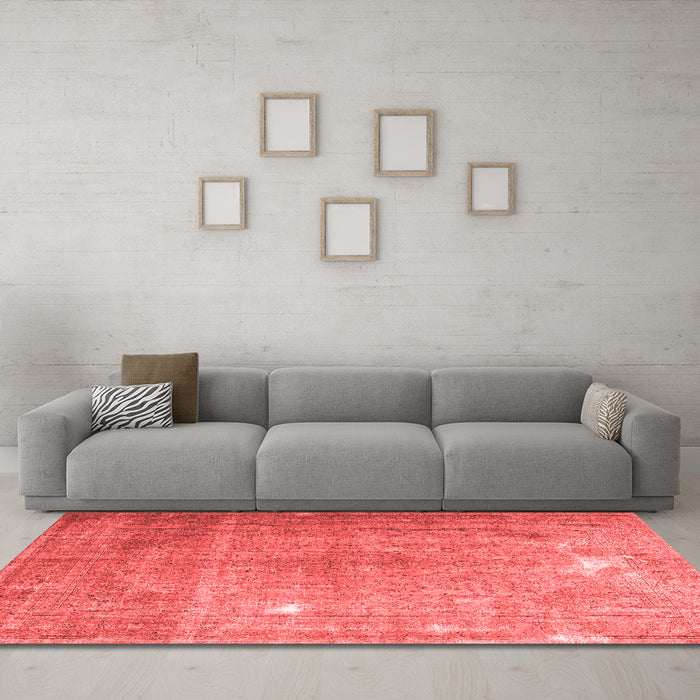 Traditional Red Washable Rugs
