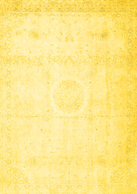 Persian Yellow Traditional Rug, tr4482yw