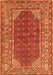 Persian Orange Traditional Rug, tr4483org