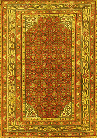 Persian Yellow Traditional Rug, tr4483yw