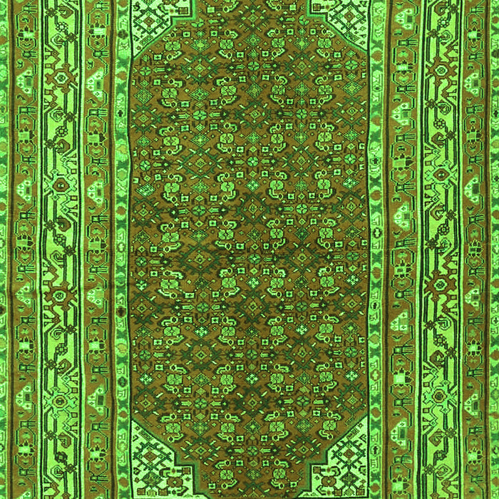 Persian Green Traditional Rug, tr4483grn