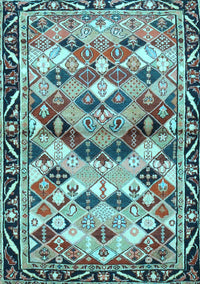 Persian Light Blue Traditional Rug, tr4484lblu