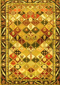 Persian Yellow Traditional Rug, tr4484yw