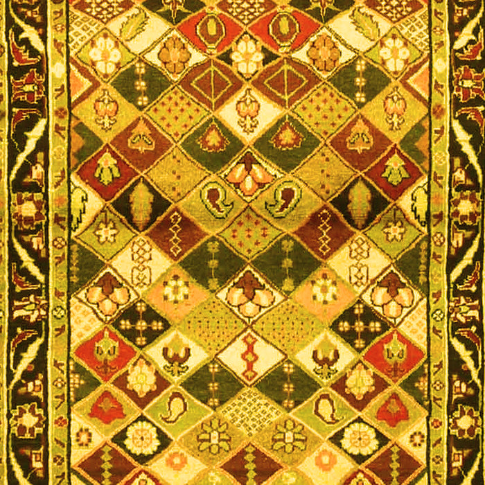 Persian Yellow Traditional Rug, tr4484yw