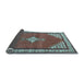 Sideview of Medallion Light Blue Traditional Rug, tr4485lblu