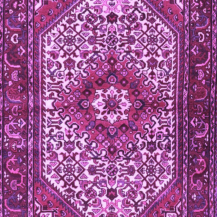 Machine Washable Medallion Purple Traditional Area Rugs, wshtr4486pur