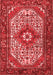 Medallion Red Traditional Area Rugs