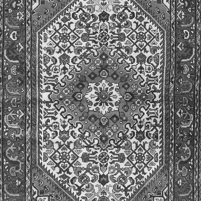 Medallion Gray Traditional Rug, tr4486gry