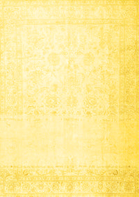 Persian Yellow Traditional Rug, tr4487yw