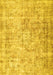 Persian Yellow Traditional Rug, tr4488yw