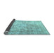 Sideview of Persian Light Blue Traditional Rug, tr4488lblu