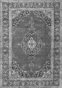 Medallion Gray Traditional Rug, tr4489gry