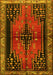 Persian Yellow Traditional Rug, tr448yw