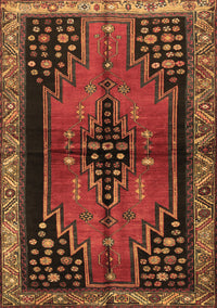 Persian Brown Traditional Rug, tr448brn