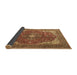 Sideview of Medallion Brown Traditional Rug, tr4490brn