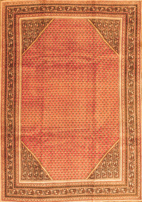 Persian Orange Traditional Rug, tr4491org