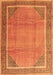 Persian Orange Traditional Rug, tr4491org