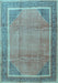 Persian Light Blue Traditional Rug, tr4491lblu