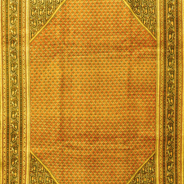 Persian Yellow Traditional Rug, tr4491yw
