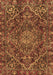 Machine Washable Persian Brown Traditional Rug, wshtr4493brn