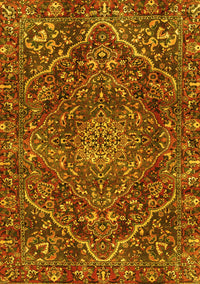 Persian Yellow Traditional Rug, tr4493yw