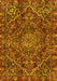 Machine Washable Persian Yellow Traditional Rug, wshtr4493yw