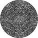 Square Persian Gray Traditional Rug, tr4493gry