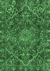 Persian Emerald Green Traditional Rug, tr4493emgrn