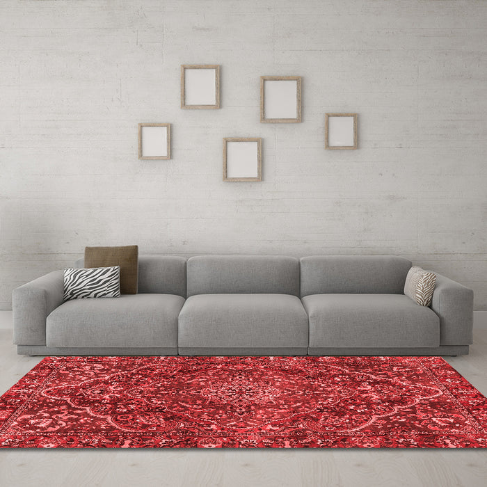 Traditional Red Washable Rugs